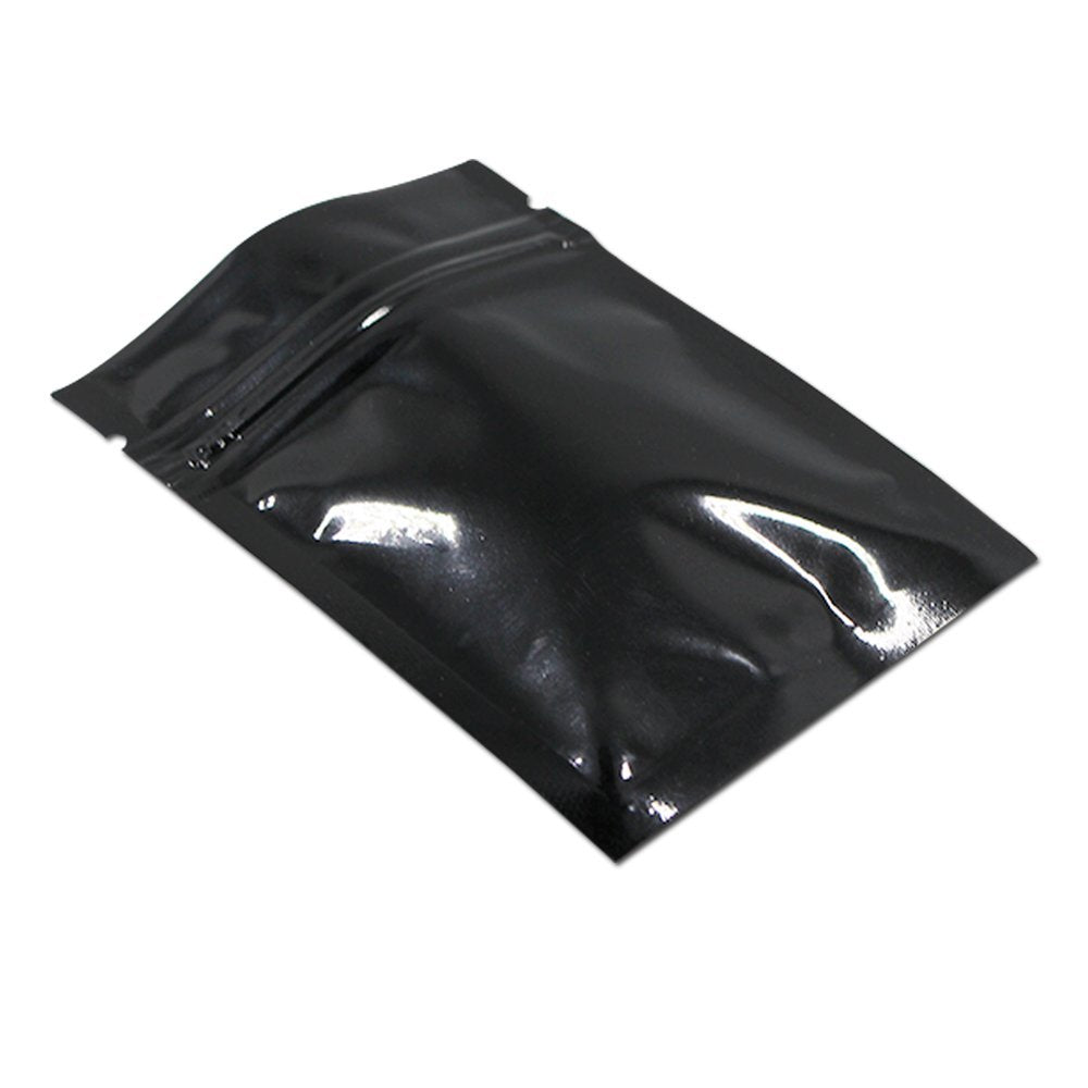 Mitob Mylar Bags For Zip Reusable Small Aluminum Foil Lock Package Bag Candy Diy Chocolate Coffee Nut Food Long Term Storage Zip